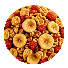 Strawberry Banana granola